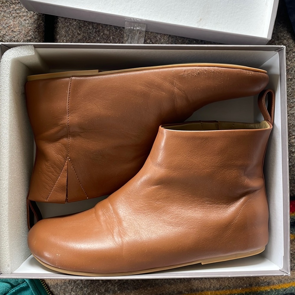 Beatrice Valenzuela Umber Short Boot